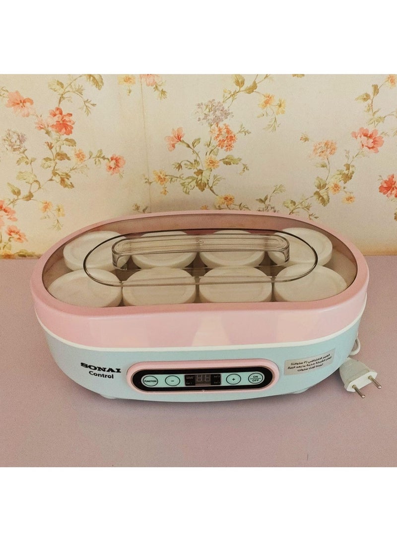 Sonai yogurt Maker , 8 Glass Jar, 20 Watt - Image 5